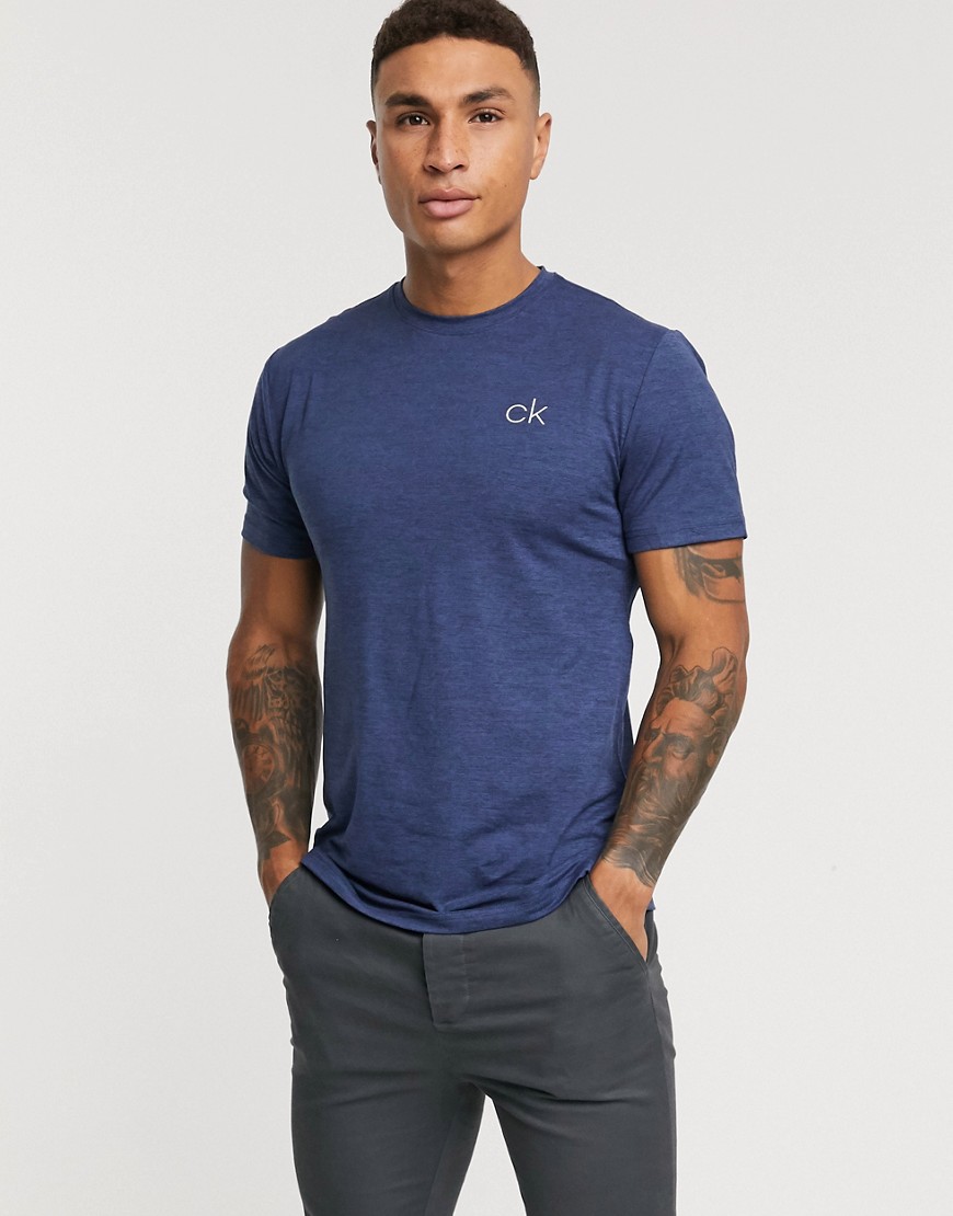 Calvin Klein Golf Newport t-shirt in navy