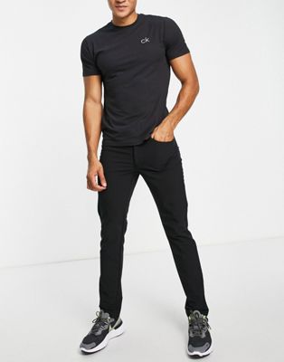 Marques de designers Calvin Klein Golf - Newport - T-shirt - Noir