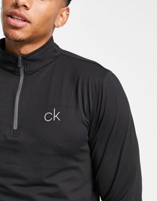  Calvin Klein Golf - Newport - Top à col zippé - Noir