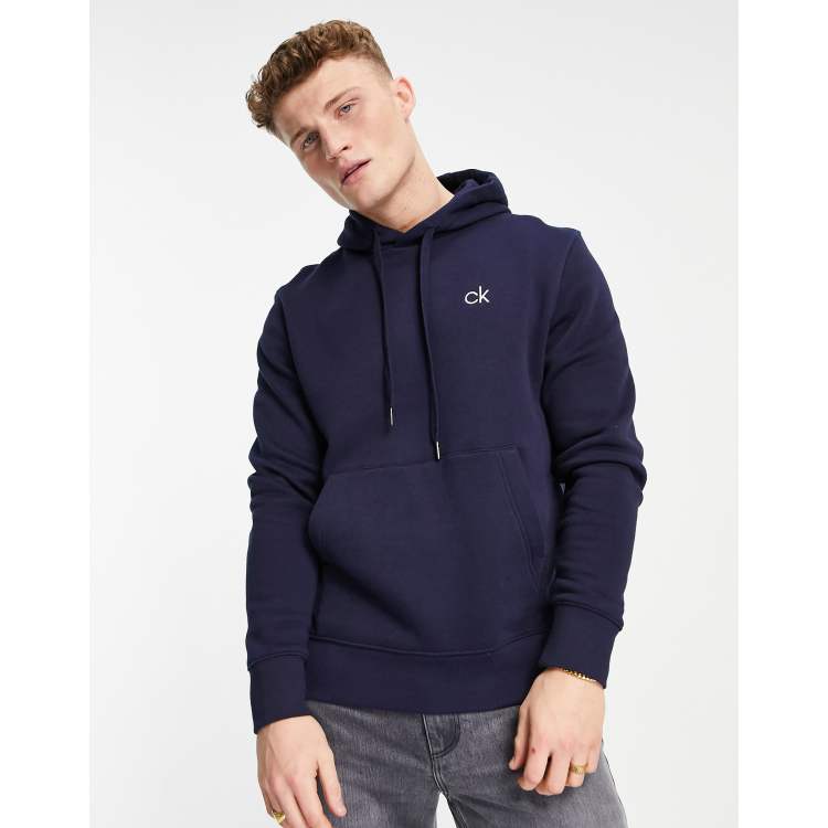 Buy Calvin Klein Grey Golf Planet Monogram Hoodie from the Next UK