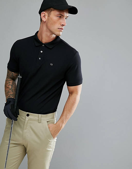 Introducir 30+ imagen calvin klein golf shirt