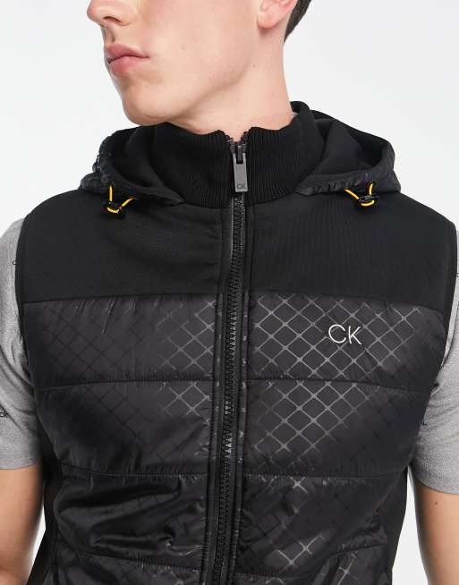 gilet zippé homme calvin klein