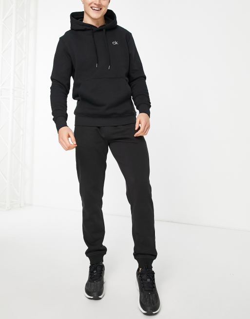 Calvin Klein Golf – Svart huvtröja med logga, 4 av 4