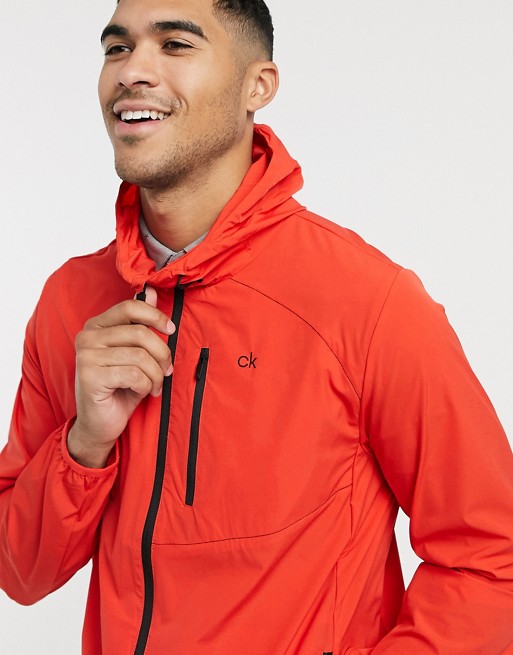 Calvin Klein Golf Ultralite jacket in red