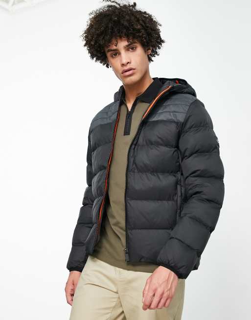 Calvin Klein Golf Voltron hooded jacket in black Exclusive to ASOS ASOS