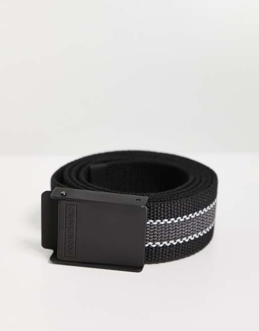 Calvin Klein Golf webbing belt in black ASOS