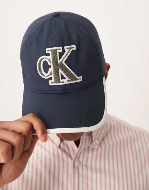 Calvin Klein – Granatowa czapka z daszkiem z logo - view 1