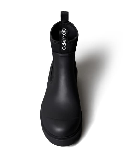 Calvin Klein – Gummistiefel in Schwarz, 3 von 4