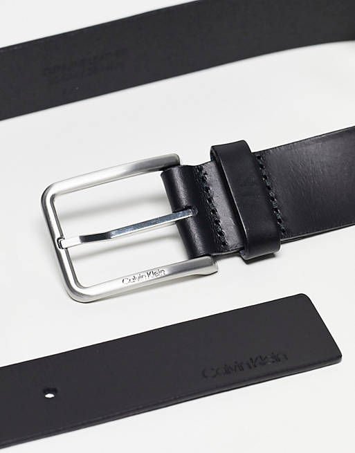 Calvin Klein – Gürtel in Schwarz, 35mm breit | ASOS