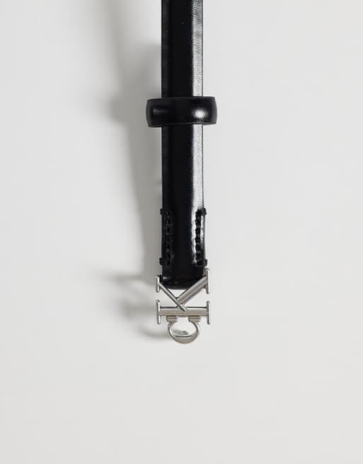 Calvin Klein Gürtel mit Emblem-Metall-Details 15 mm in Schwarz, 3 von 3