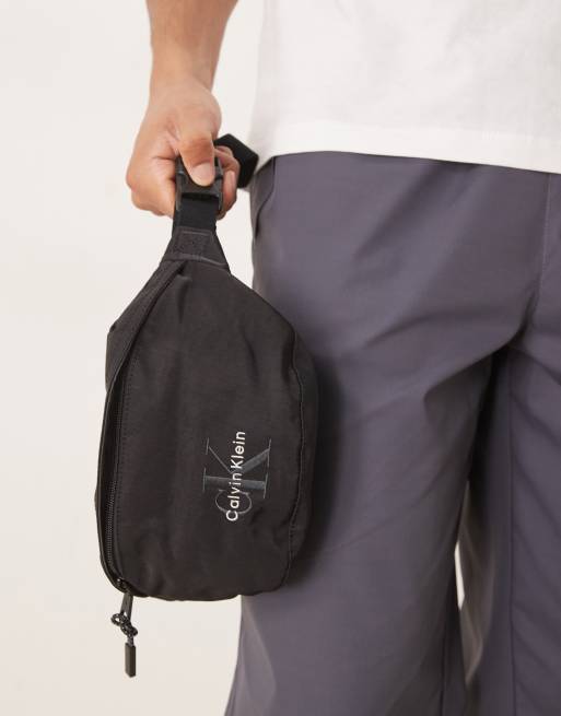 Calvin Klein – Gürteltasche in Schwarz mit Logo, 2 von 4