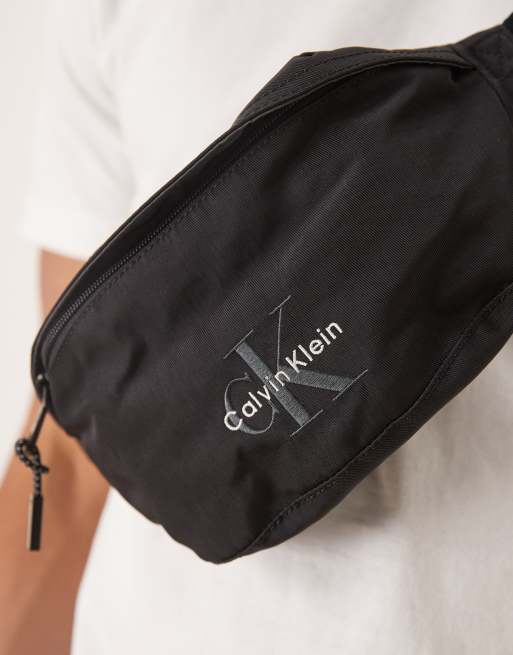 Calvin Klein – Gürteltasche in Schwarz mit Logo, 4 von 4