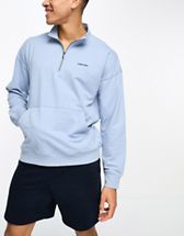Calvin Klein Jeans glitched monologo t-shirt in light blue | ASOS