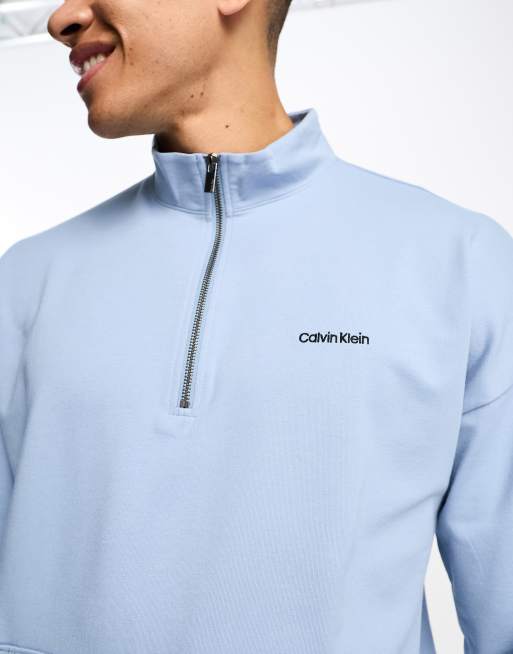 Calvin klein half zip on sale sweater