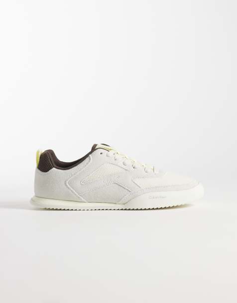Calvin Klein - Hardloopschoenen van mesh in crème - view 1