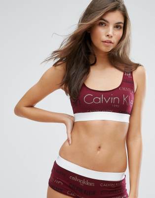 calvin klein boyshort set