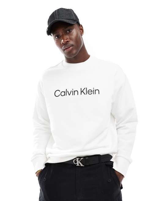 Asos calvin klein sweatshirt best sale