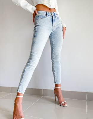 calvin klein high waisted jeans