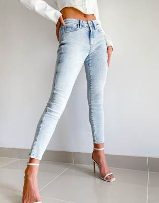 calvin klein low rise skinny jeans