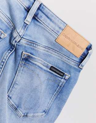 calvin klein light blue jeans