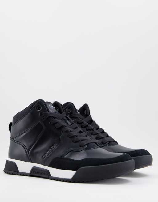 Calvin klein sale high tops black