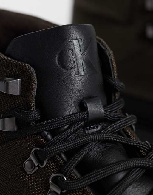 Calvin Klein hiking boot in brown, 3 of 4