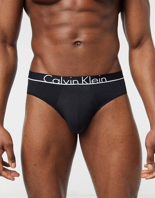 Calvin Klein hip brief in black