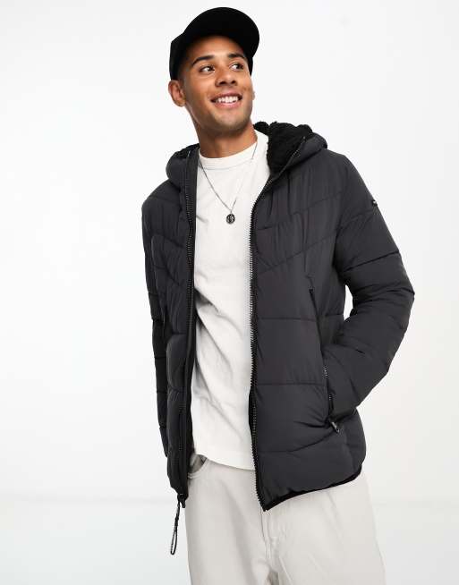 Calvin Klein hooded jacket in grey | ASOS