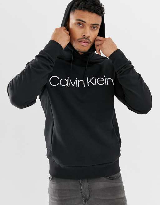 Descubrir 44+ imagen black calvin klein hoodie