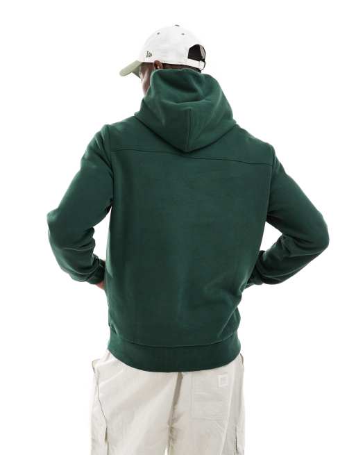 Calvin Klein - Hoodie met geborduurd logo in middengroen, 2 van 4