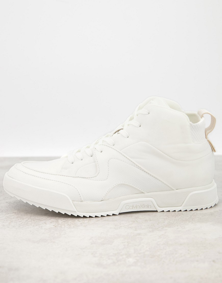 Calvin Klein - Humphrey - High top-sneakers i hvid