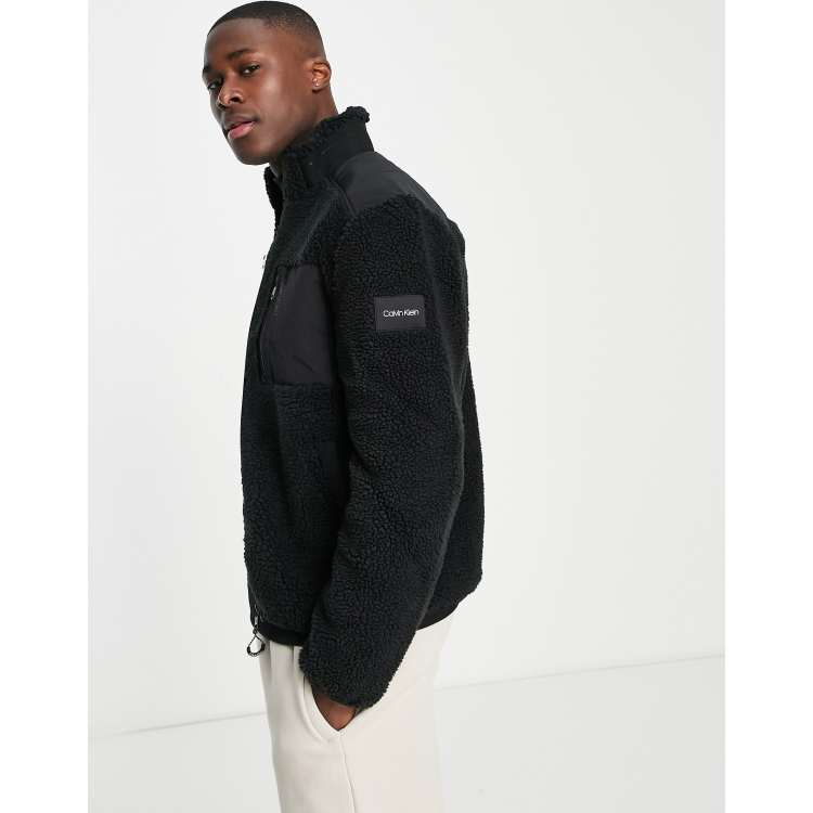 Calvin klein teddy jacket online