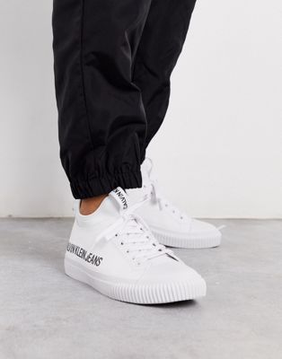 ck white trainers