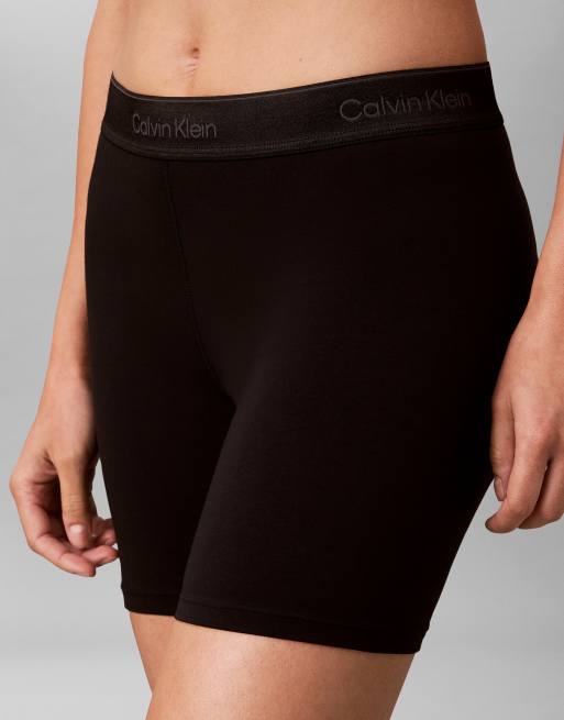 Calvin Klein Icon boxer brief in cotone e modal metallizzato nero, 2 di 3