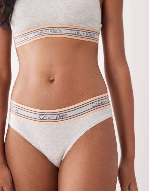 Calvin Klein - Icon Cotton Modal - Bas de bikini - Blanc, 3 de 4