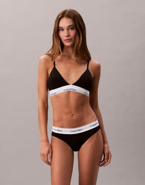 Calvin Klein Icon Cotton Modal bikini brief in black - view 1