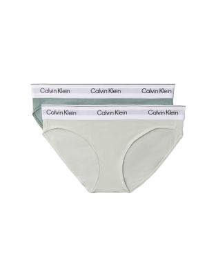 Calvin Klein Icon Cotton Modal Bikini Briefs 2pk In White