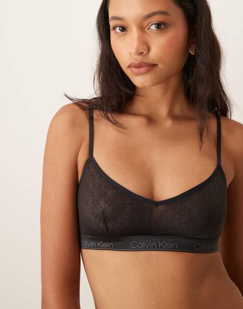 Calvin Klein - Icon Cotton Modal - Brassière non doublée - Noir - view 1