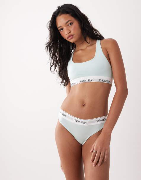 Calvin Klein - Icon Cotton Modal - Perizoma color menta - view 1