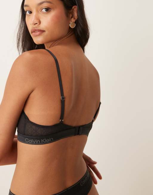 Calvin Klein – Icon Cotton Modal – Ungefüttertes Bustier in Schwarz, 2 von 4