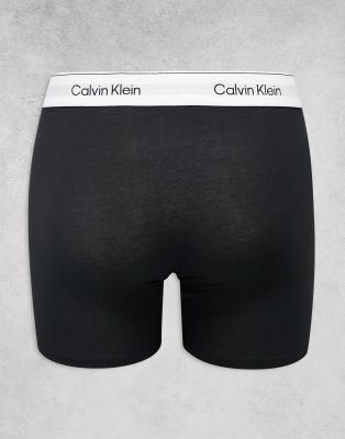Calvin Klein Icon Cotton Stretch 3 Pack Boxer Briefs In Multi