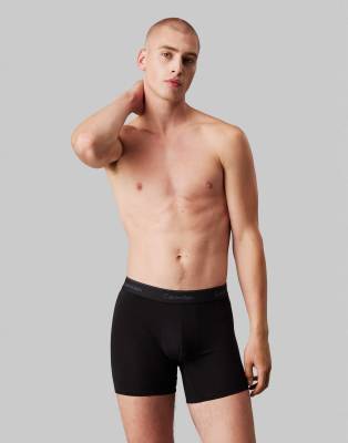 Calvin Klein Icon Cotton Stretch 3 Pack Hipster Boxer Briefs In Multi