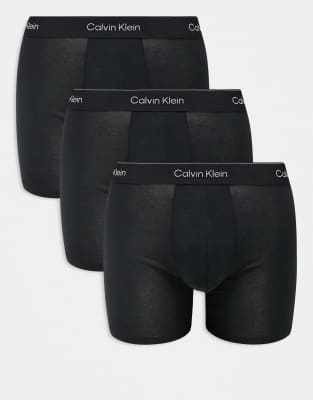 Calvin Klein Underwear Herren Schwarz 3Er-Pack Icon Boxershorts Größe S, JD Sports - Bild 9