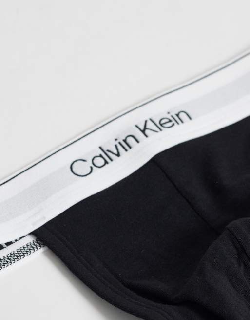 Calvin Klein – Icon Cotton Stretch – 3er-Pack Jockstraps in Schwarz, 2 von 3