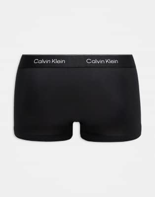 Calvin Klein Icon Cotton Stretch 5 Pack Low Rise Briefs In Black