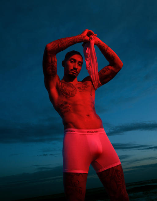 Calvin Klein – Icon Cotton Stretch – Zestaw 3 par białych bokserek, 2 z 4