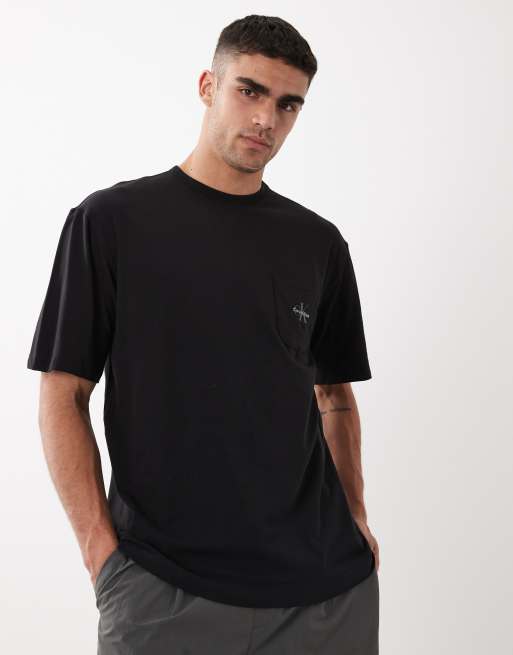 Calvin Klein – Icon – Czarny bawełniany zestaw odzieży domowej ze stretchem: T-shirt i szorty, 3 z 3