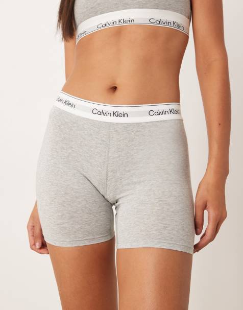 Calvin Klein - Icon - Grå boksershorts i bomuldsmodal - view 1