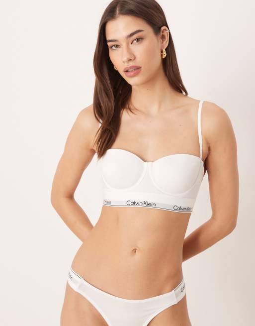 Calvin Klein – Icon Cotton Modal – Lekko wyściełana braletka, 2 z 3