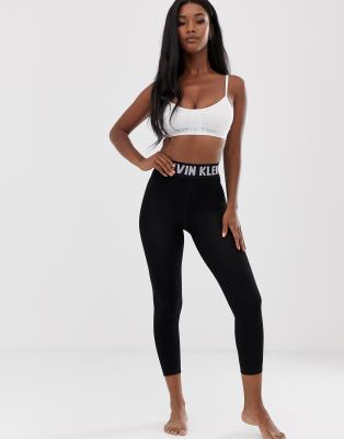 calvin klein leggings and sports bra